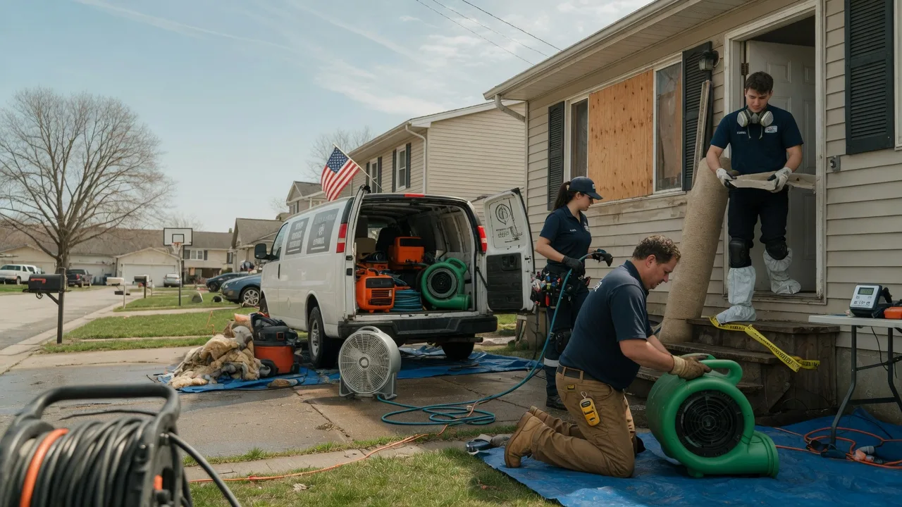 Water Damage Restoration in Red House, VA near me